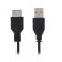 Garrison Darison cable GCC-USB2-amaf-1.8M, USB2.0, A (M) -A (F), 1.8 m, black