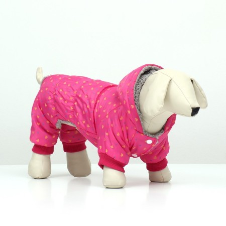 Combines "Tender Way" on the fur lining, size M (DS 30, Osh 30, OG 40 cm), pink 961465