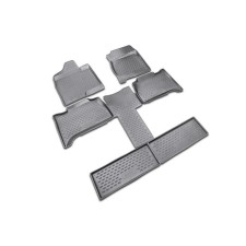 Rugs in the Salon Chevrolet Tahoe (captain) 2007-2015, 6 pcs. (polyurethane)