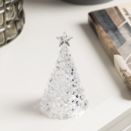 Figure Light "Christmas tree" 10x6 cm, from batteries 3XAG13 (included), glow of RGB-3