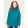 Sweatshirt for girls, height 134 cm, emerald color