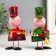 Souvenir Metal "Soldiers-Musalates" set 4 pcs 10.5 cm