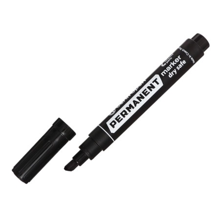 Permanent mowed marker 5.0 mm centropen 8516, black color (persistent to drying)-4