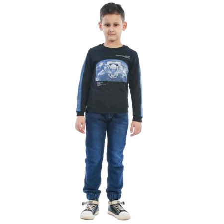 Svitshot Children's "Cosmonaut", height 110 cm, black color-1