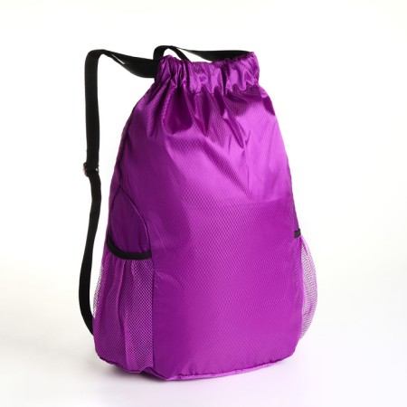 Bag for shoes large on screed, purple color-2