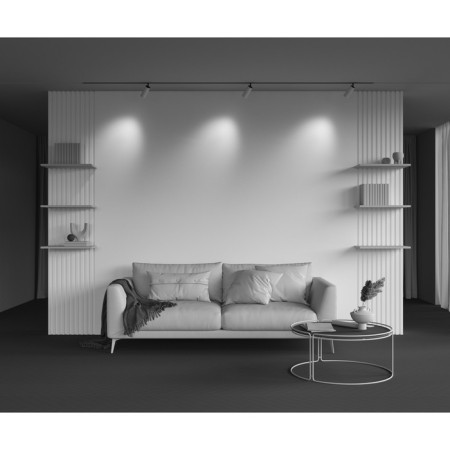 Technical TR097-2-12W3K-M-BW, LED, 12 W, 194x193x125 mm, 930 lm, 3000k, black and white-7