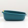 Toilet without an side 41 x 33.5 x 15.5 cm, blue
