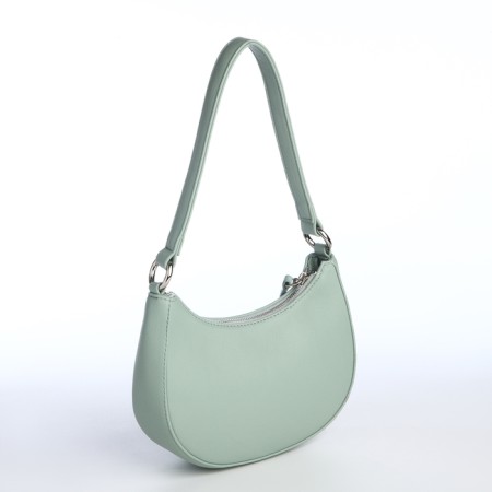 Women's bag with lightning, mint color-1