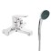 Accoona A6369 bath mixer, single -leaf, short spout, silumin, chrome