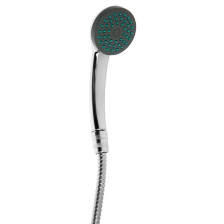 Bath mixer Zein Z4051, short surge, crane boux brass 1/2 ", shower set, chrome-6
