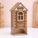 Tea house "Opener", 10x9x20 cm, birch bark