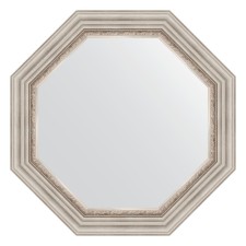 Mirror in the baguette frame, Roman silver 88 mm, 71x71 cm