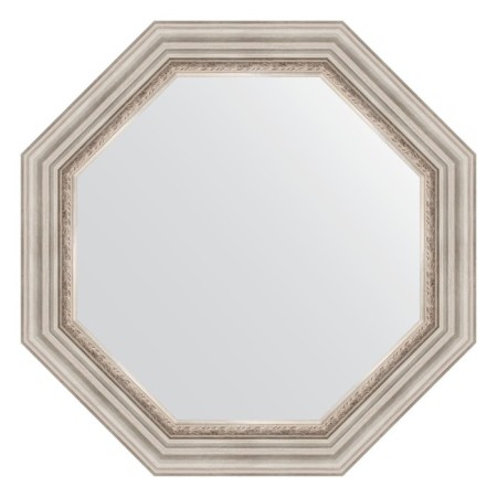 Mirror in the baguette frame, Roman silver 88 mm, 71x71 cm