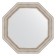 Mirror in the baguette frame, Roman silver 88 mm, 71x71 cm