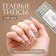 Gel tips for nail extension, 240 pcs, an oval shape, full matte coating, in a container, a transparent color