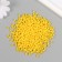 Set of beads "pearls" d 4 mm, 250 gr, yellow
