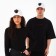 Men's cap "Coat of arms", white color, rr 56
