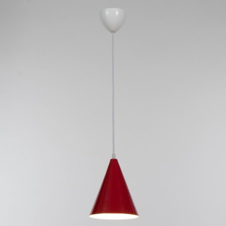 Lamp Bayerlux "cone" 1x15W E14 red 16x16x20cm-1
