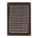 Ventilation grate Zein Lux RM1724KR, 170 x 240 mm, with a grid, metal, brown