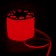 Flexible Neon Luazon Lighting 16 mm D-shaped, IP65, 50 m, SMD2835, 120 LED/m, 220 V, red glow red