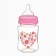Finding bottle, shg Ø50 180ml., Pink color