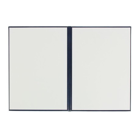 Address folder "Bumvinyl, blue with stains, a4-1