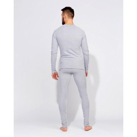Male thermal underwear (jumper, pants) minku, color light gray melange, size 58-12