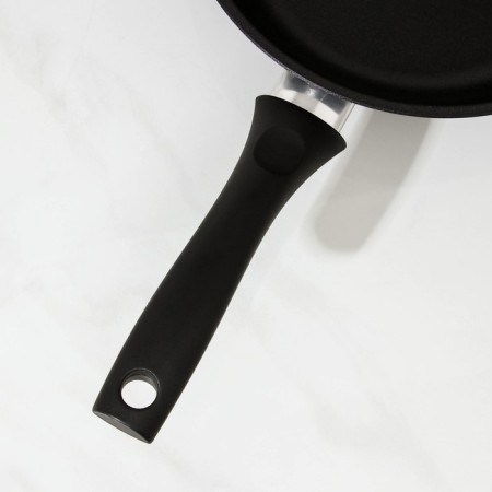 Shipyard "Tradition", 26 × 6 cm, plastic handle, glass cover, anti -stick coating, black color-3