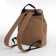 Male urban backpack, Textura, textiles, brown color
