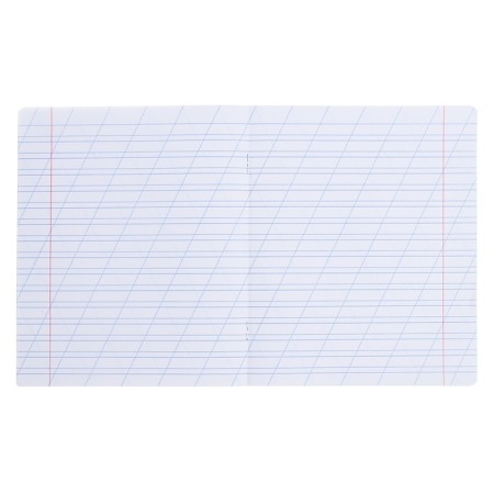 Notebook 12 sheets in the slanting line of Erichkrause CoverPro classic, plastic cover, offset block, mix-3