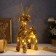Figure from Mishura "Deer Golden" 34x16 cm, 20 LED, AG10x3 (in compl), T/white