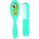 Baby comb + massage hair brush "Giraffic", from 0 months.