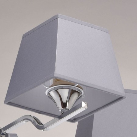 Ceiling chandelier "Conrad" 5x60W E27 Chrome 60x60x40cm-2