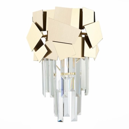 Sconces st. SL1232.201.01. Casorta. 1x60 W, E14, 21x34 cm, golden color