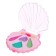 Gift set of "most stylish", doll, cosmetics, accessories, mix