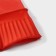 Gloves of household latex shares, size S, long cuffs, red color