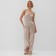 Women's pants Minaku: Home Collection Beige Color, Rr. 44