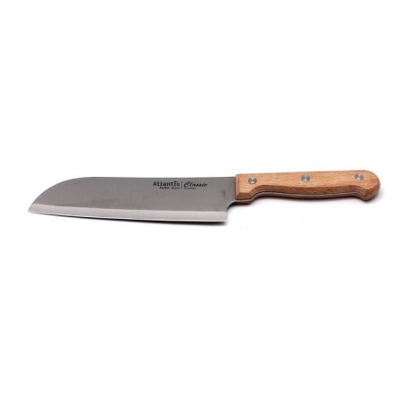 Knife Santoku Atlantis, brown color, 19 cm
