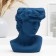 Kashpo - Vase "David's head" Blue, 22*16*14 cm