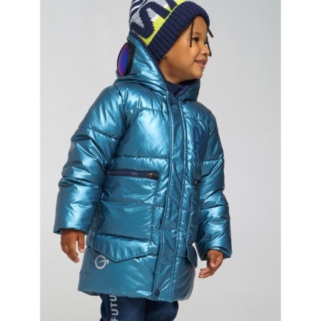 Winter coat for a boy, height 98 cm-5