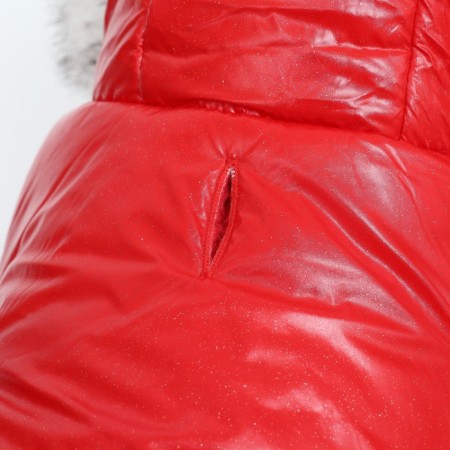 Kombinson "Gloss", size M (DS 30, OG 40, Osh 30 cm, up to 8 kg), red-5
