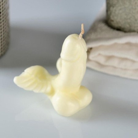 Figure candle "Favorite with wings" milk 7.5cm-4