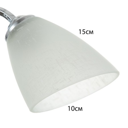Tsinnia chandelier 5x40W E27 chrome 59x59x92 (52) cm-5