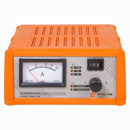 Charger 0-20A 12V, ammeter, manual adjustment, puls., 3 modes 14.8/16/19V 5304-2