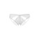 Erolanta lace panties with openwork cuts, white, size 46-48