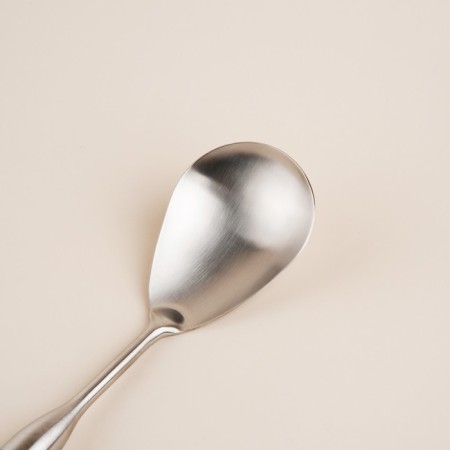 A garnet spoon made of stainless steel Sl Home "Rustik", 33 × 8 cm, silver color-2