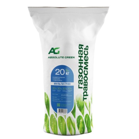 Lawn grass mixture "Absolute", "Multi Green", 20 kg
