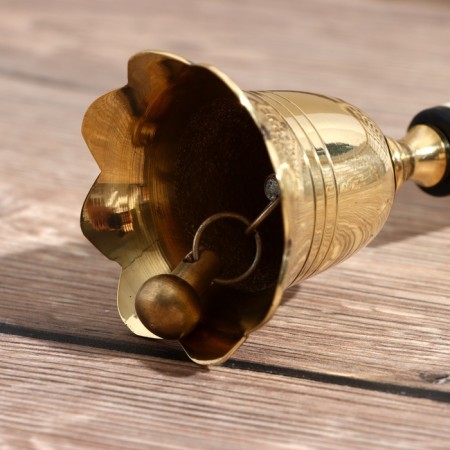 Bell "Ent" brass, resin 18 cm-3