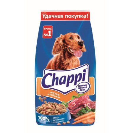 Dry feed Chappi "Meat abundance" for dogs, 15 kg.-7