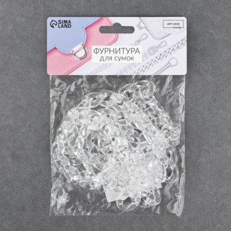 A bag for a bag, plastic, 17 × 23 mm, 120 cm, transparent color-4